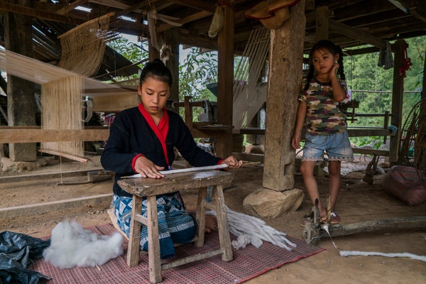 The Woven Art of Laos